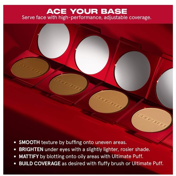 ONE/SIZE Red Compact Setting Powder - Picture 6 of 7